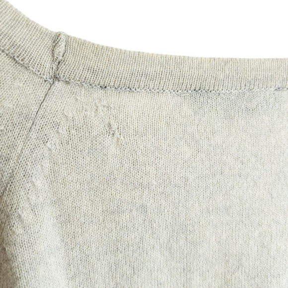 Anine Bing Cashmere Sweater Large Minimalist Quiet Luxury Preppy Designer READ - Picture 9 of 12
